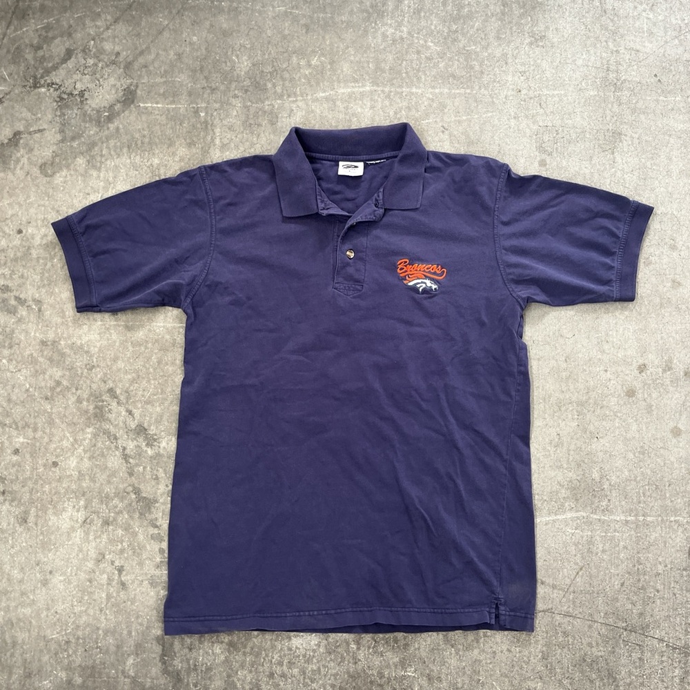 Denver Broncos Navy Polo Shirt